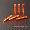 M3x6.3x36mm Round Step Aluminium Spacer untuk Copter